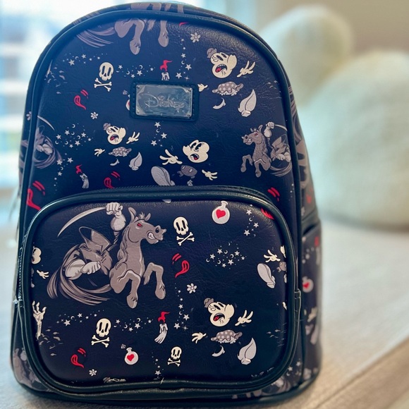 Headless Horseman Disney Loungefly Mini Backpack - Picture 3 of 4